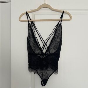 Black Lace Bodysuit